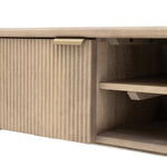 Colonna Media Unit - Media Unit Natural Mango Wood / Brass Sterling Home 8