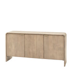 Colonna Sideboard - 3 Door Sideboard Natural Mango Wood / Brass Sterling Home 5
