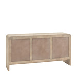 Colonna Sideboard - 3 Door Sideboard Natural Mango Wood / Brass Sterling Home 7