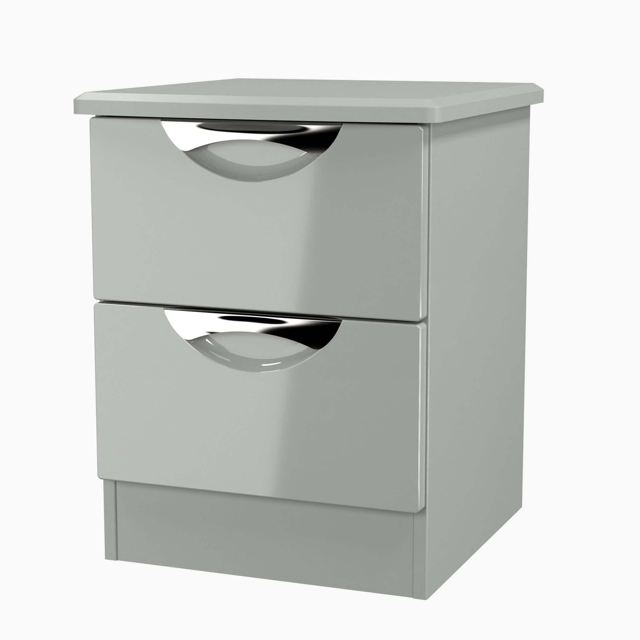 Colton 2 Drawer Bedside Cabinet - 2 Drawer Bedside Cabinet Sterling Home 16