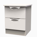 Colton 2 Drawer Bedside Cabinet - 2 Drawer Bedside Cabinet Sterling Home 9