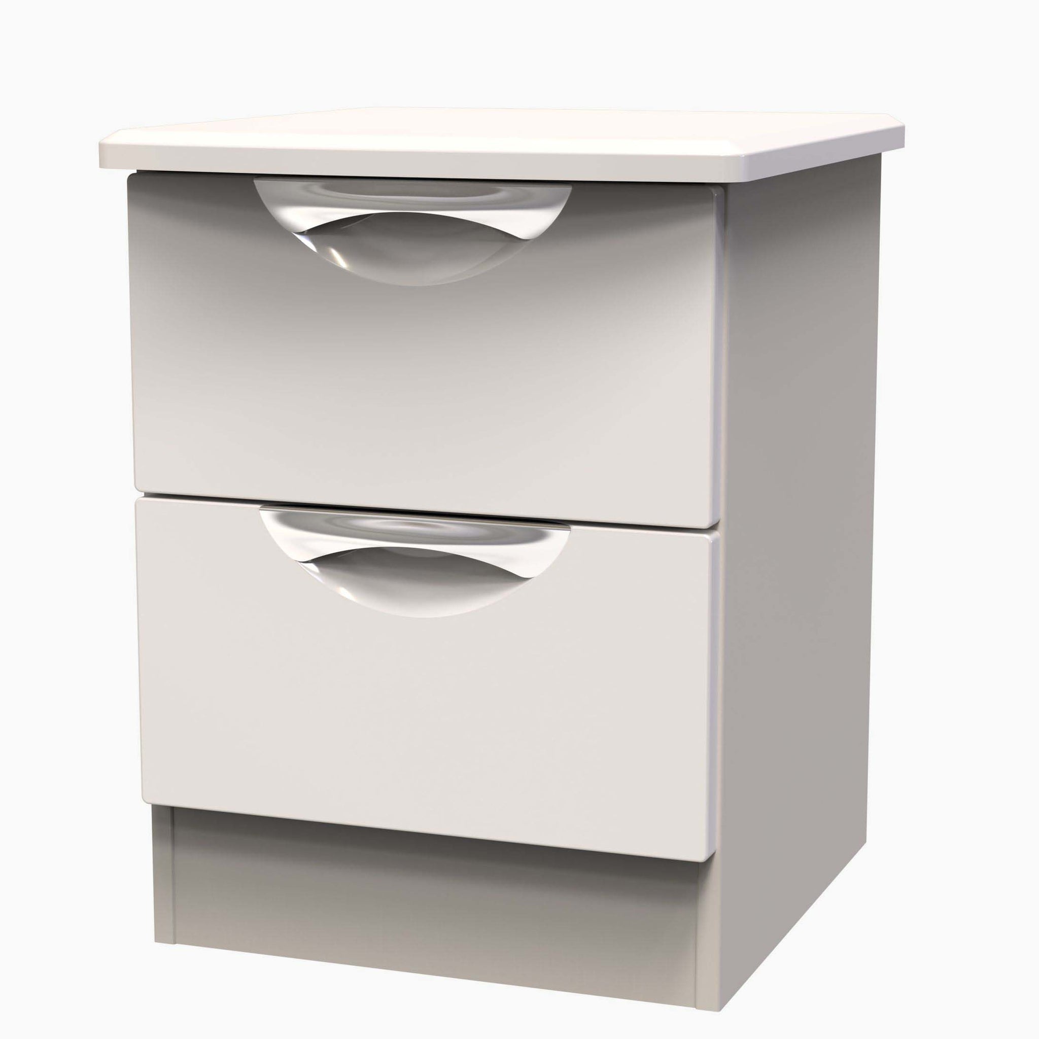Colton 2 Drawer Bedside Cabinet - 2 Drawer Bedside Cabinet Sterling Home 9