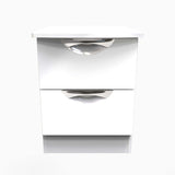 Colton 2 Drawer Bedside Cabinet