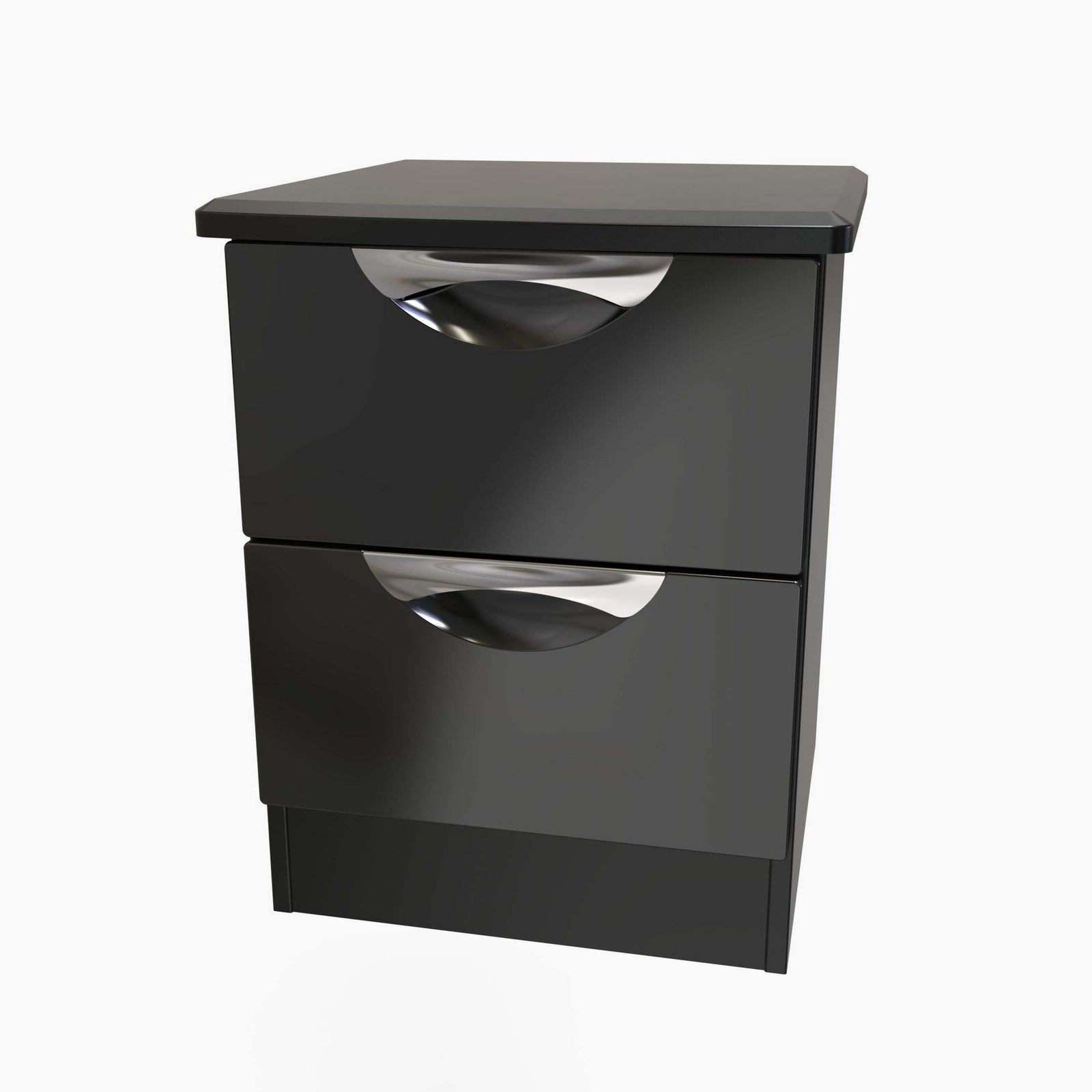 Colton 2 Drawer Bedside Cabinet - 2 Drawer Bedside Cabinet Sterling Home 2