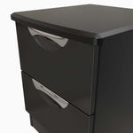 Colton 2 Drawer Bedside Cabinet - 2 Drawer Bedside Cabinet Sterling Home 21