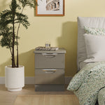 Colton 2 Drawer Bedside Cabinet - 2 Drawer Bedside Cabinet Sterling Home 14