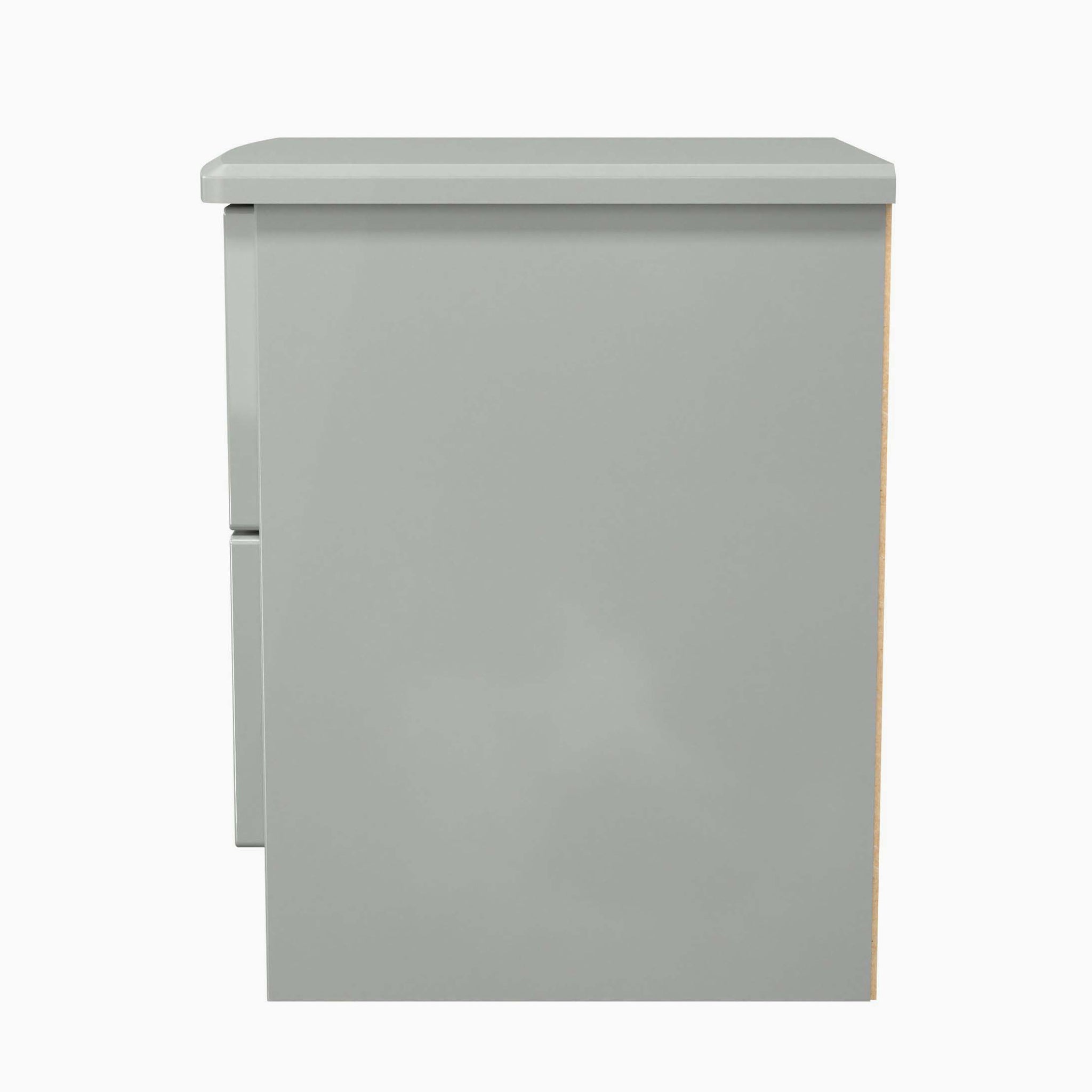 Colton 2 Drawer Bedside Cabinet - 2 Drawer Bedside Cabinet Sterling Home 15