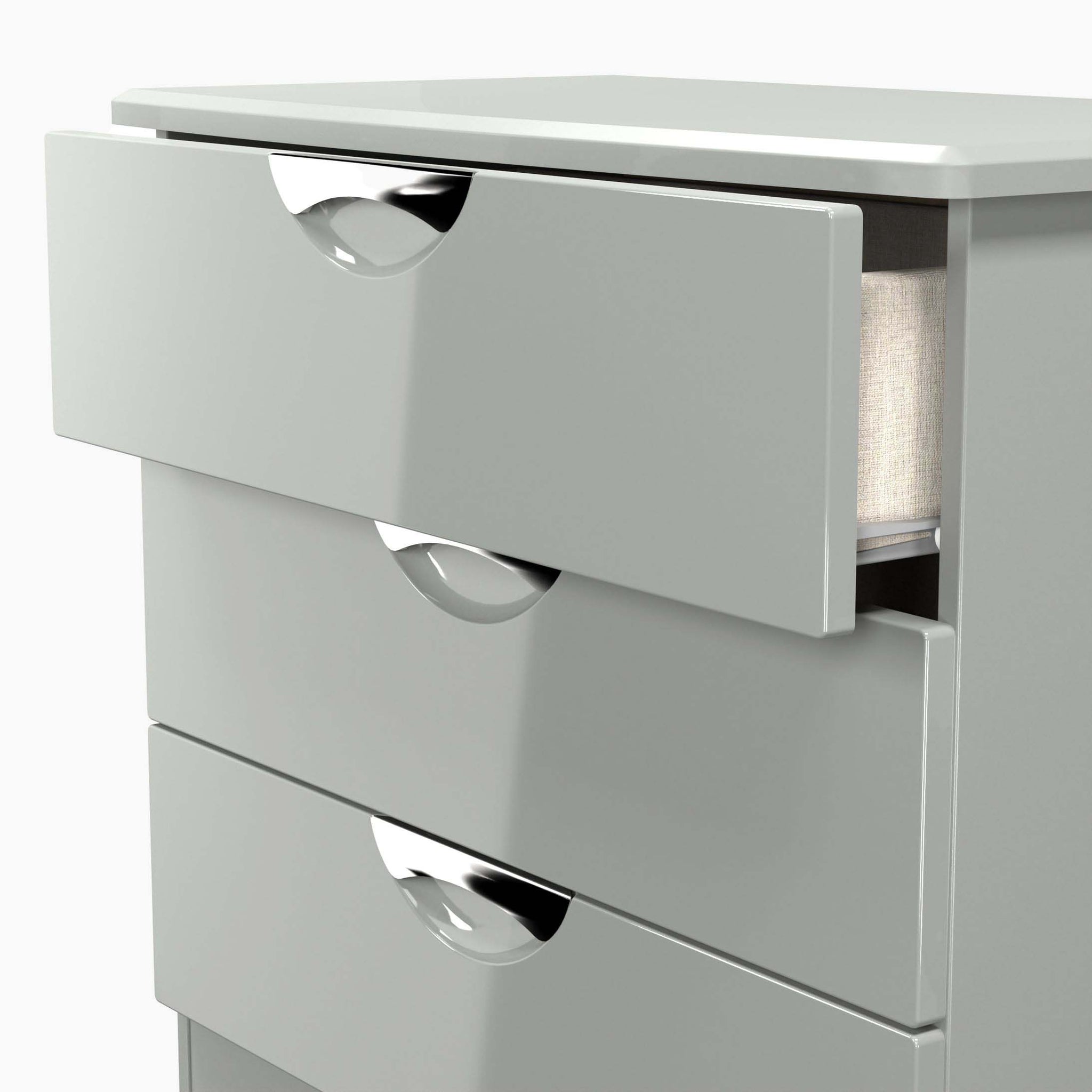 Colton 3 Deep Drawer Cabinet - 3 Drawer Deep Chest Sterling Home 5