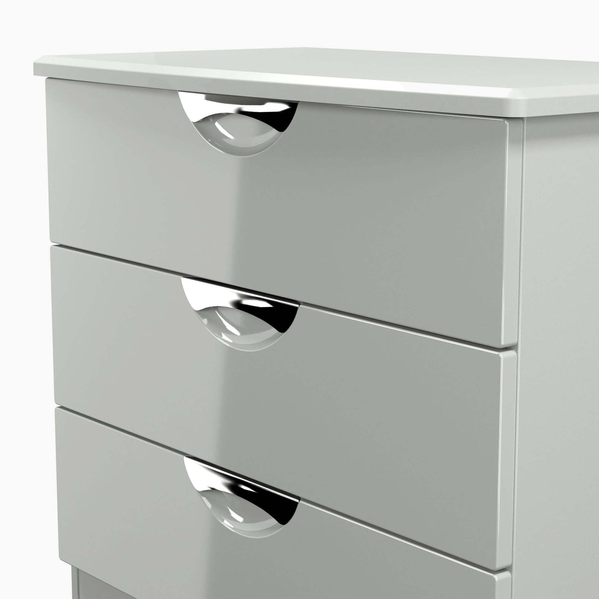 Colton 3 Deep Drawer Cabinet - 3 Drawer Deep Chest Sterling Home 4