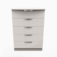 Colton 5 Chest of Drawers - 5 Drawer Chest Sterling Home KGK - Kashmir Gloss & Kashmir 3