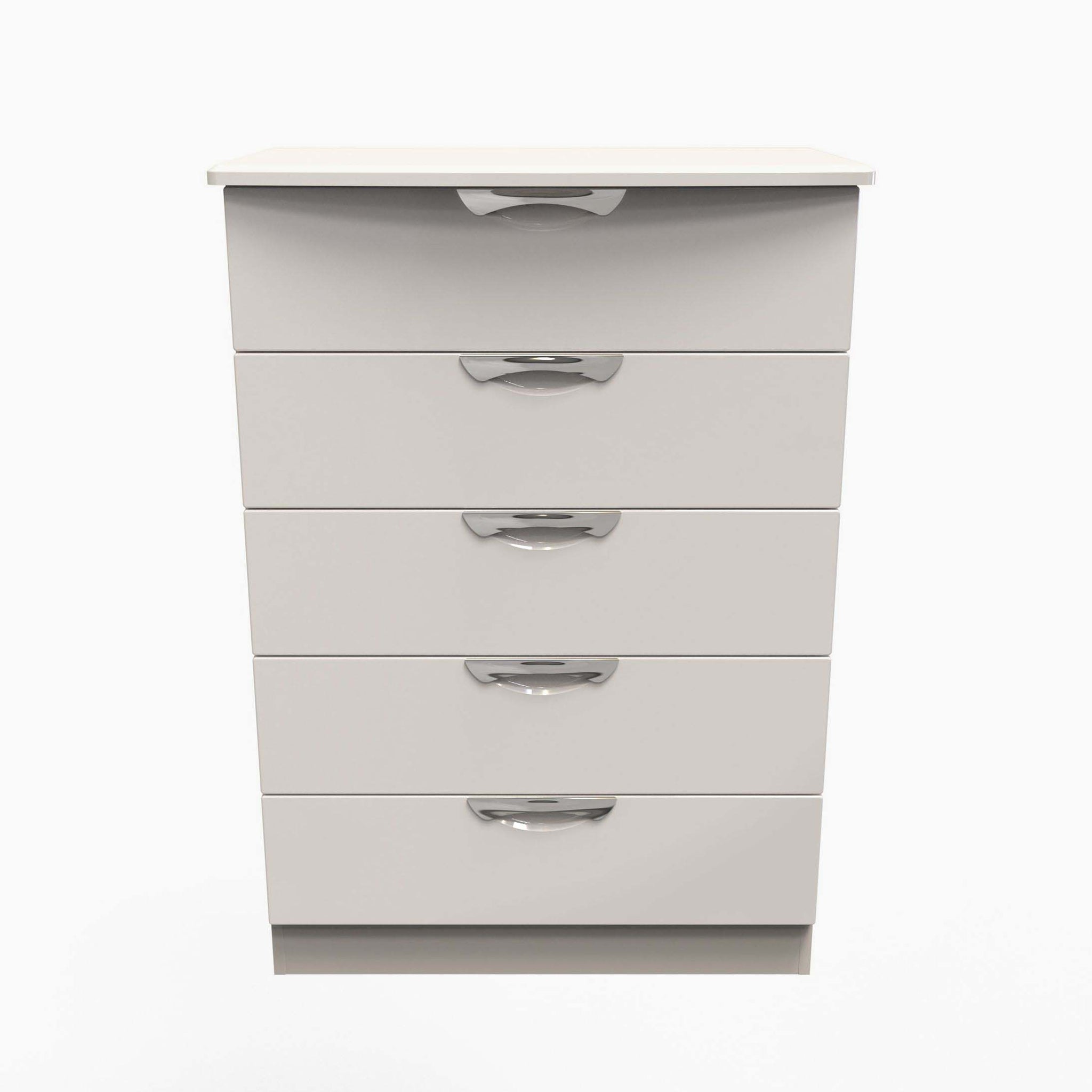 Colton 5 Chest of Drawers - 5 Drawer Chest Sterling Home KGK - Kashmir Gloss & Kashmir 3