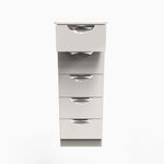 Colton 5 Drawer Tall Cabinet - 5 Drawer Tallboy Sterling Home KGK - Kashmir Gloss & Kashmir 12