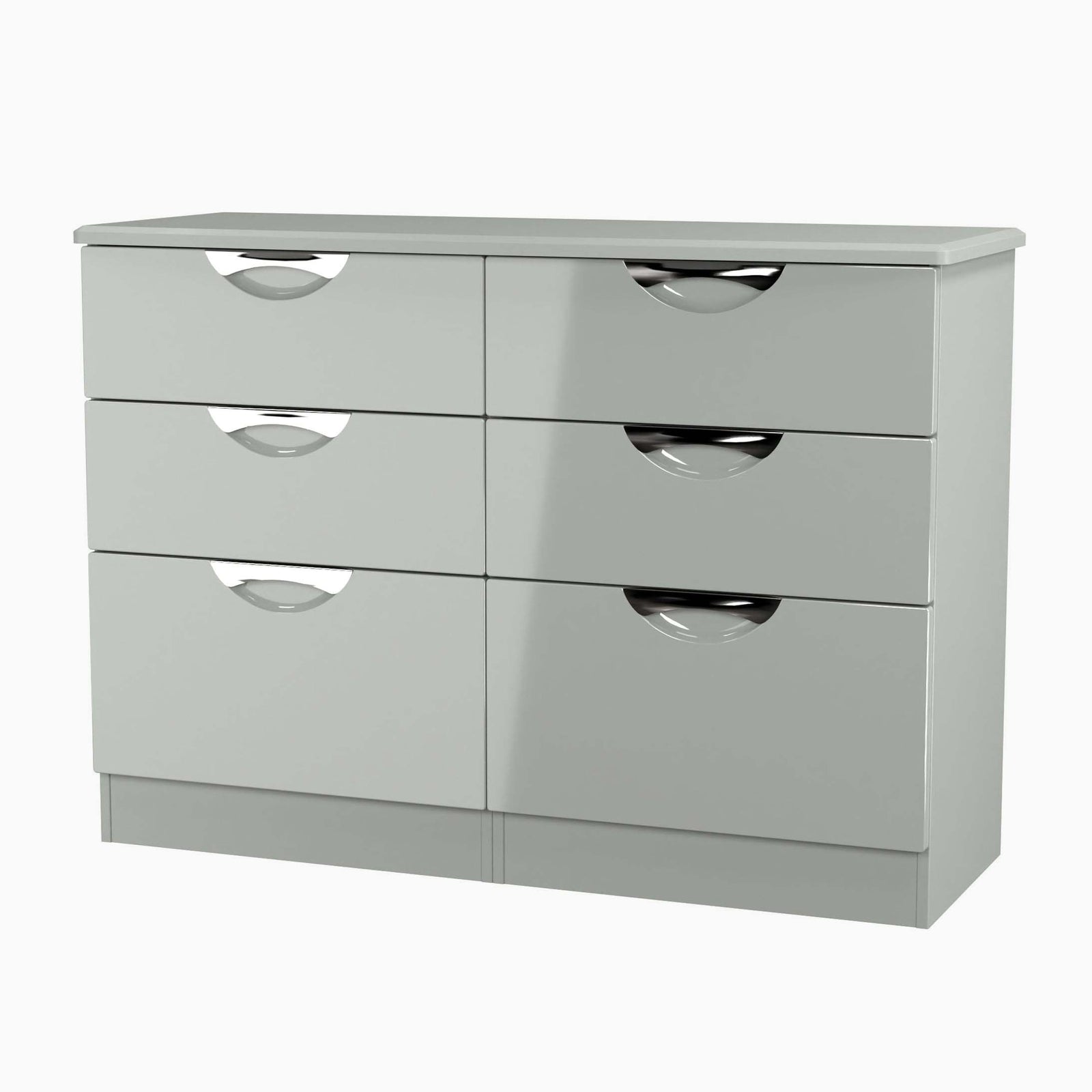 Colton 6 Drawer Wide Chest - 6 Drawer Wide Chest Sterling Home 9