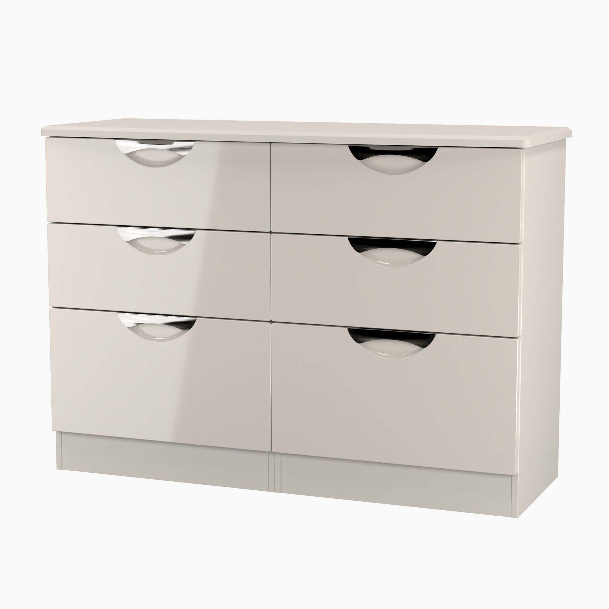 Colton 6 Drawer Wide Cabinet - 6 Drawer Wide Chest Sterling Home 14