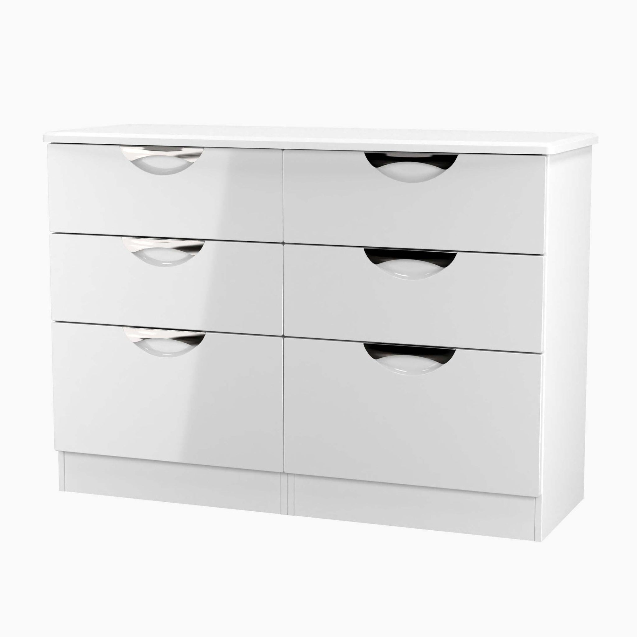 Colton 6 Drawer Wide Cabinet - 6 Drawer Wide Chest Sterling Home 9