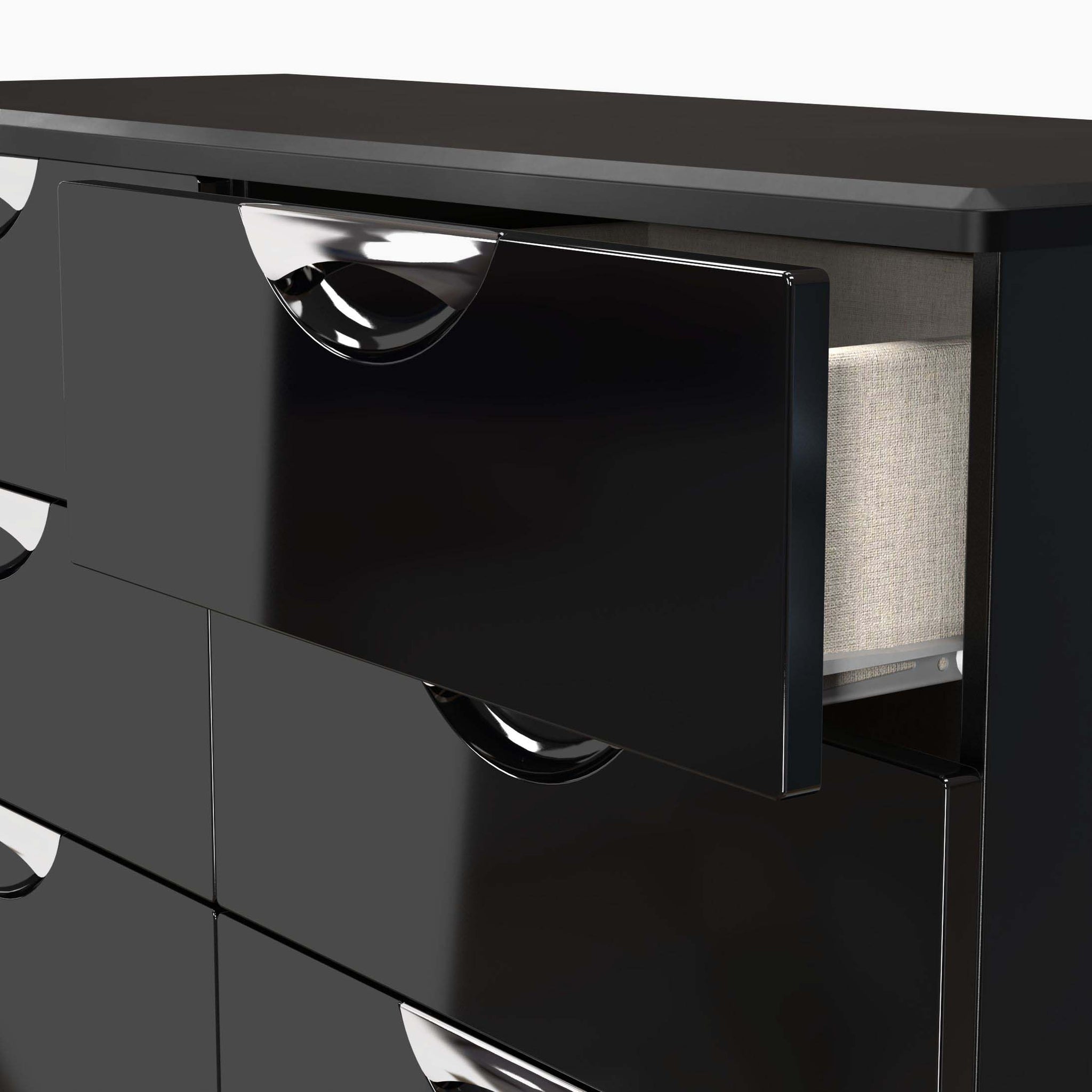 Colton 6 Drawer Wide Cabinet - 6 Drawer Wide Chest Sterling Home 16