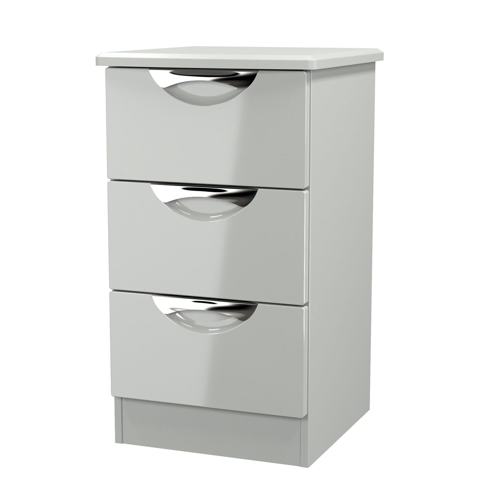 Colton 3 Drawer Bedside Cabinet - 3 Drawer Bedside Cabinet Sterling Home 14