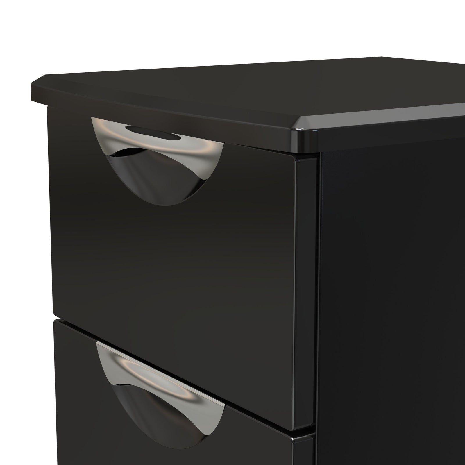 Colton 3 Drawer Bedside Cabinet - 3 Drawer Bedside Cabinet Sterling Home 4