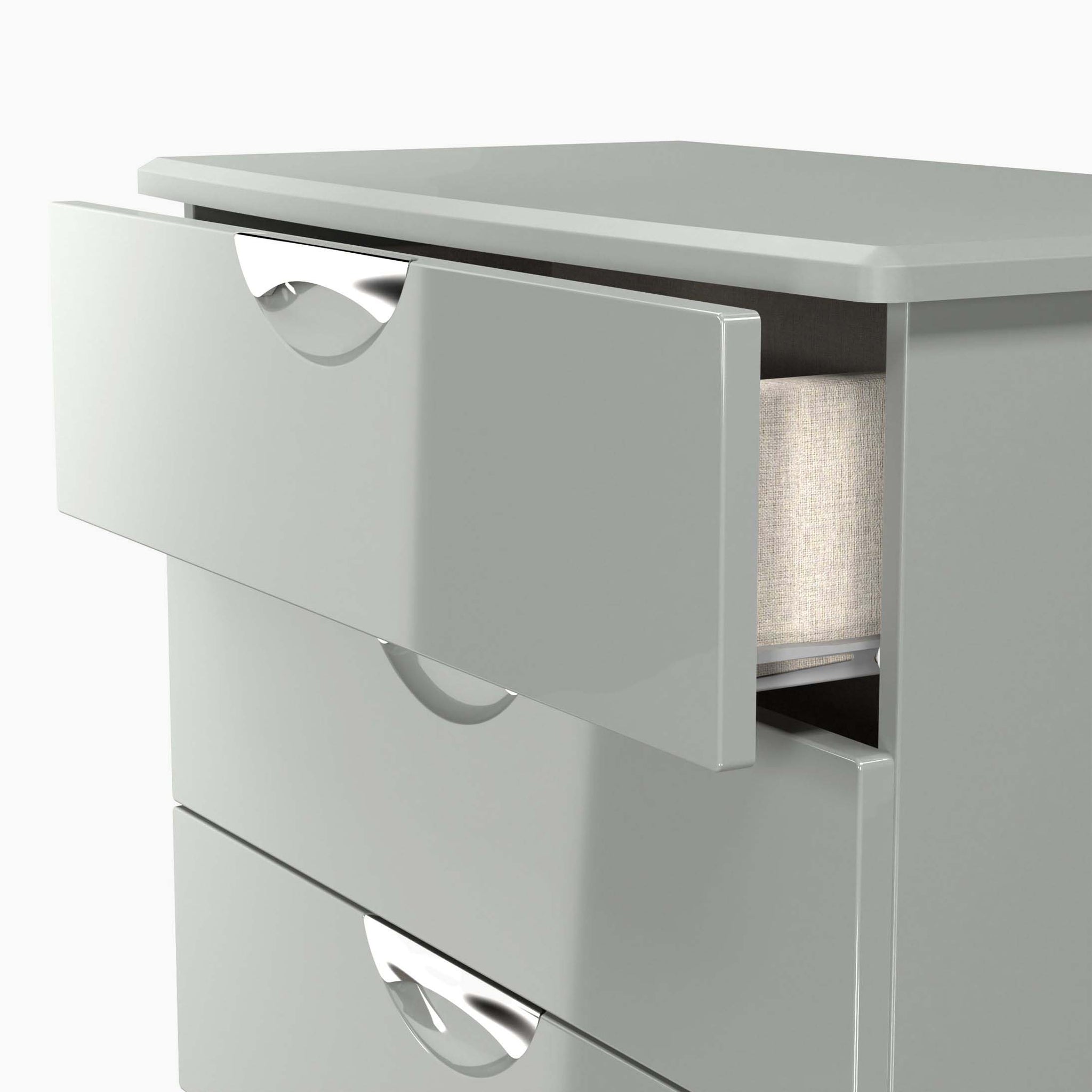 Colton 4 Deep Drawer Cabinet - 4 Drawer Deep Chest Sterling Home 5