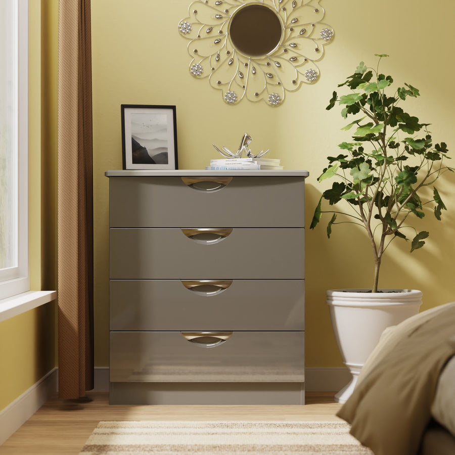 Colton 4 Deep Drawer Cabinet - 4 Drawer Deep Chest Sterling Home 2