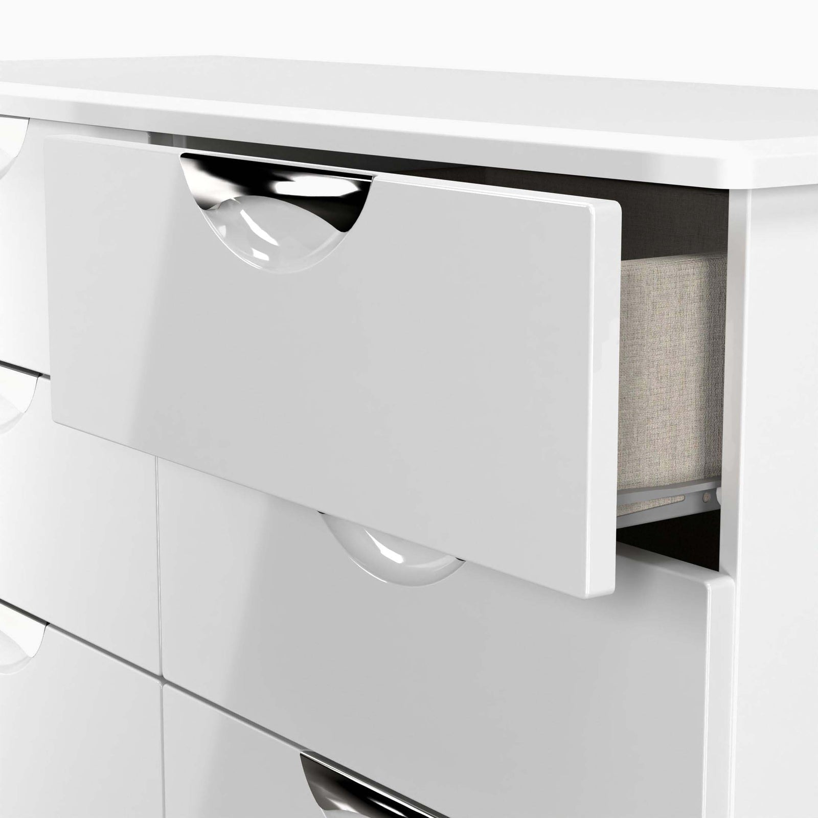 Colton 6 Drawer Wide Chest - 6 Drawer Wide Chest Sterling Home 22