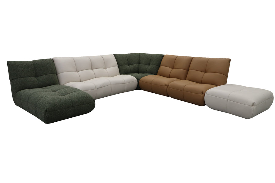 Comet Corner Sofa - Combination 1 - Corner Sofa Group Cat 20S + Fabric