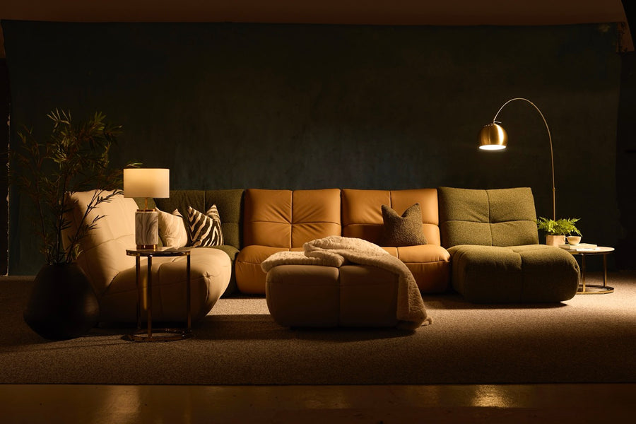 Comet Corner Sofa - Combination 1 - Corner Sofa Group Cat 20S + Fabric