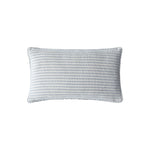 LA Cornish Stripe 30X50Cm Cushion Slate Blue - LA Cornish Stripe 30X50Cm Cushion Slate Blue Sterling Home 1