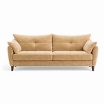 Zara 4 Seater Sofa - 4 Seater Sofa Sterling Home 6 Plush Cream