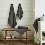 Mosley Towel Dark Grey