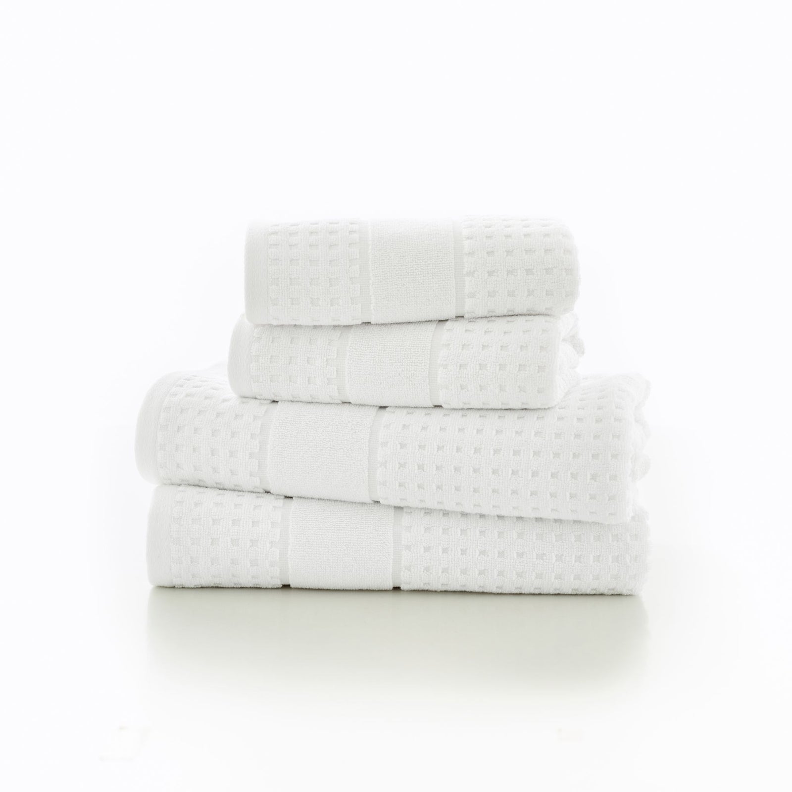 Mosley Towel White - SALE Mosley Bath Sheet White Sterling Home 2