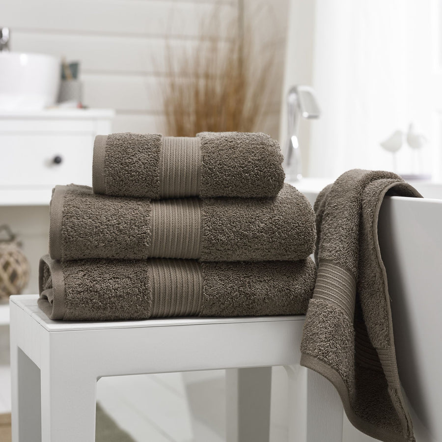 Bliss Towel Walnut - Bliss Bath Sheet Walnut Sterling Home 1