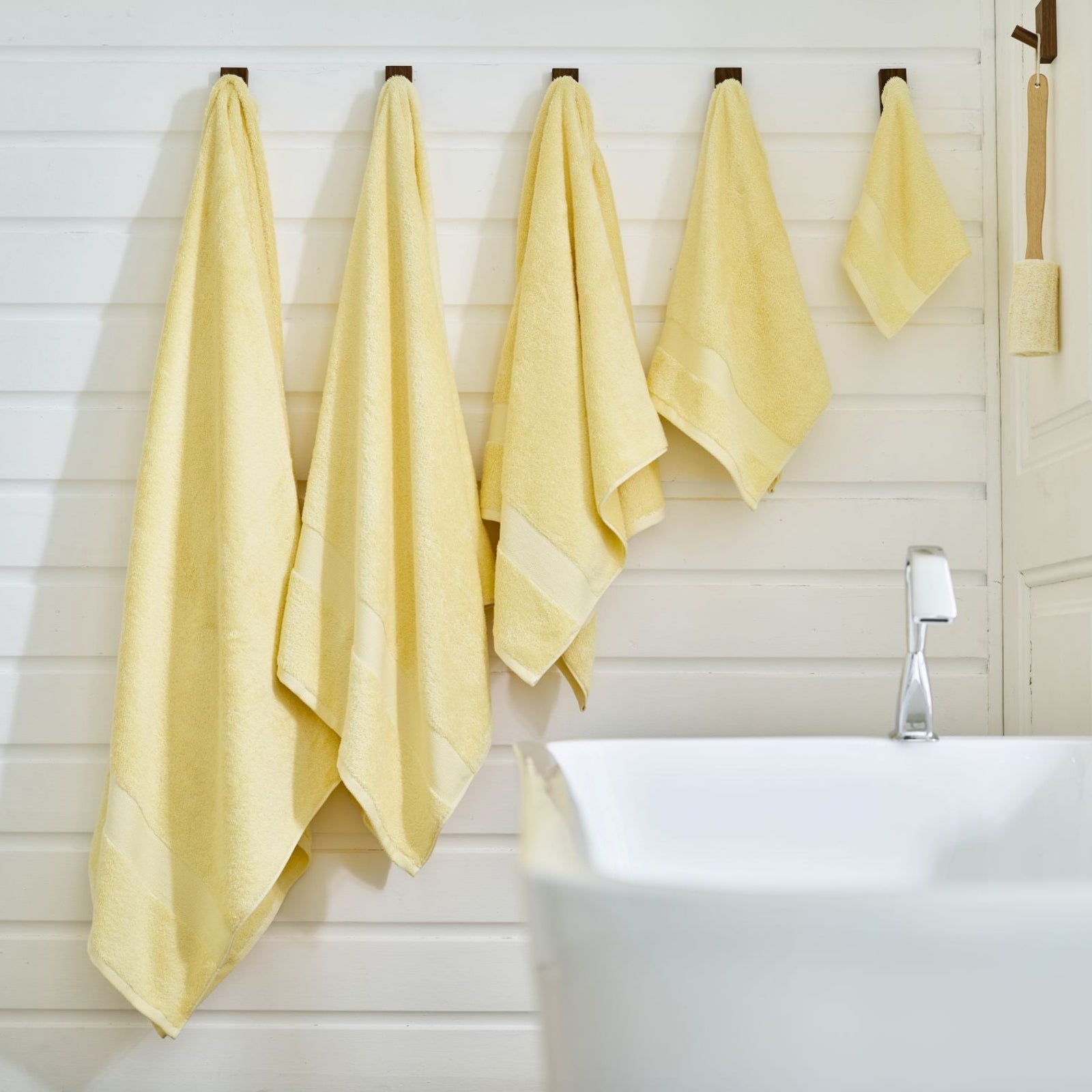 Egyptian Embrace Towel Yellow - Egyptian Embrace Jumbo Bath Sheet Lemon Sterling Home 2