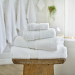 Egyptian Embrace Towel White - Egyptian Embrace Bath Sheet White Sterling Home 1