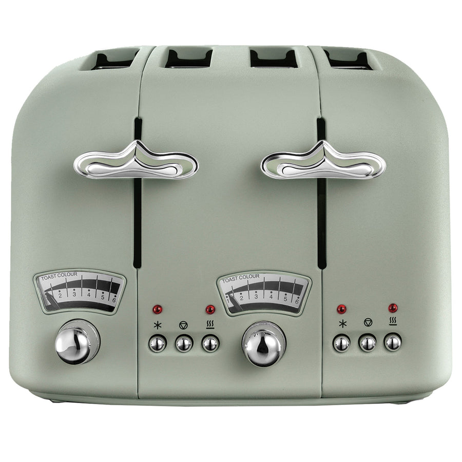 DeLonghi Argento Toaster Green 4 Slice Sterling Home 2