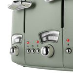 DeLonghi Argento Toaster Green 4 Slice Sterling Home 3