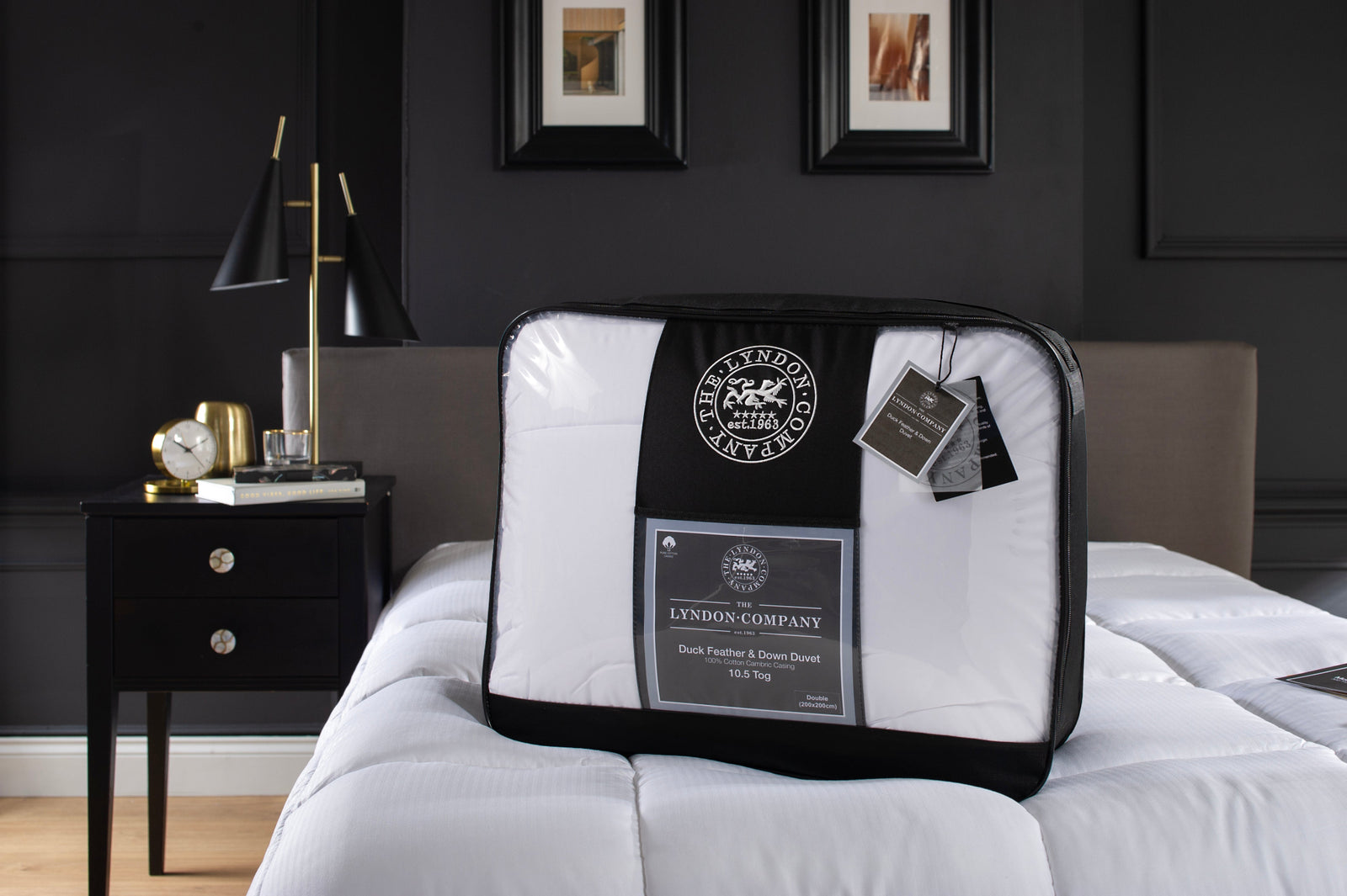 Duck And Feather Down Duvet - DISC Duck & Feather Down 10.5T Single Sterling Home 2