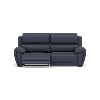 Echo 3 Seater Recliner Sofa - 2.5 Seater Sofa 2 Power Recliners Lumber Support Fabric - Power with Power Headrest and Power Lumbar 3 Seater Sofas Sterling Home 8 BFA-BLJ-08 PACIFIC BLUE