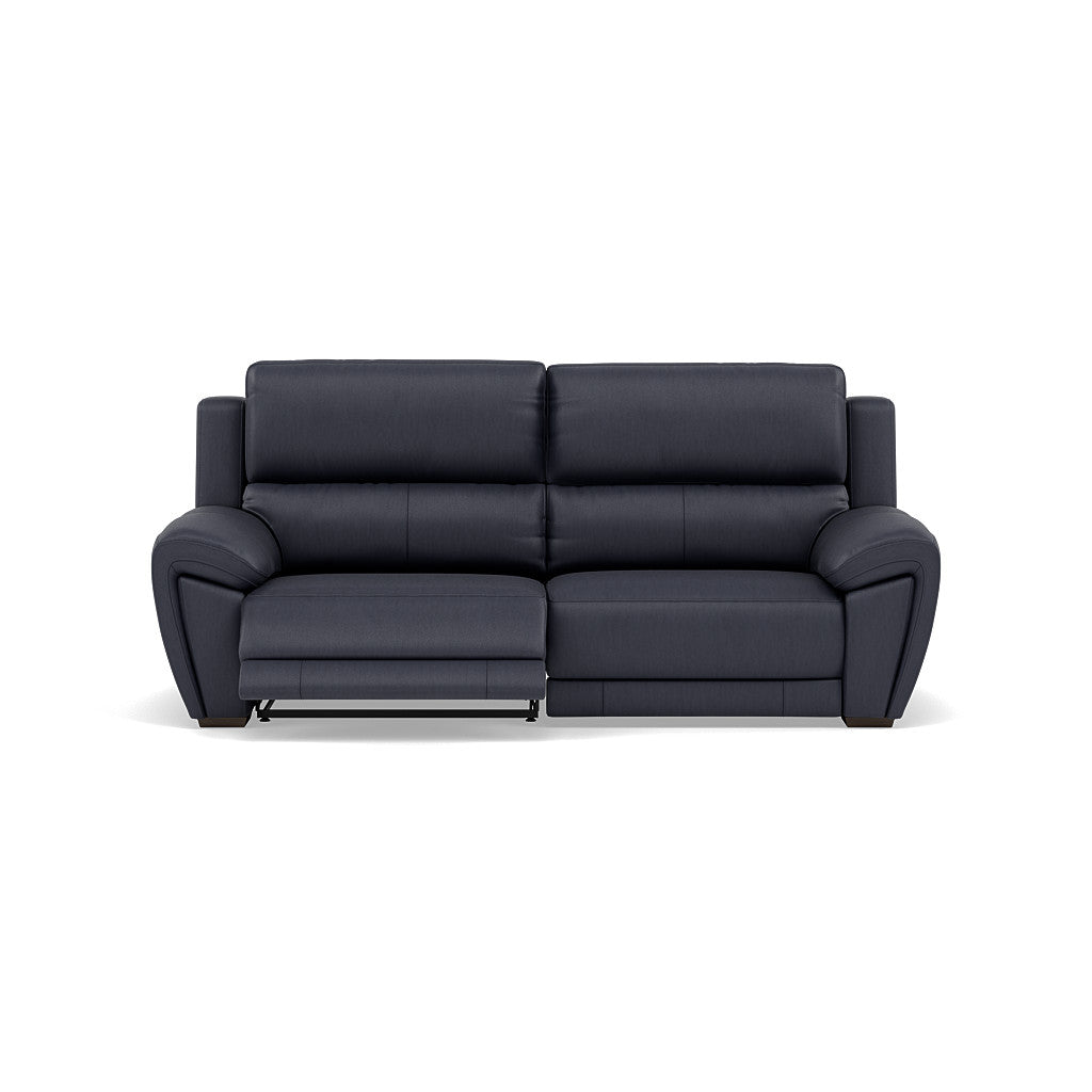 Echo 3 Seater Recliner Sofa - 2.5 Seater Sofa 2 Power Recliners Cat 25S - Power Recliner Power Footrest Headrest & USB Sofas Sterling Home 1 NCS-036C NAVY BLUE