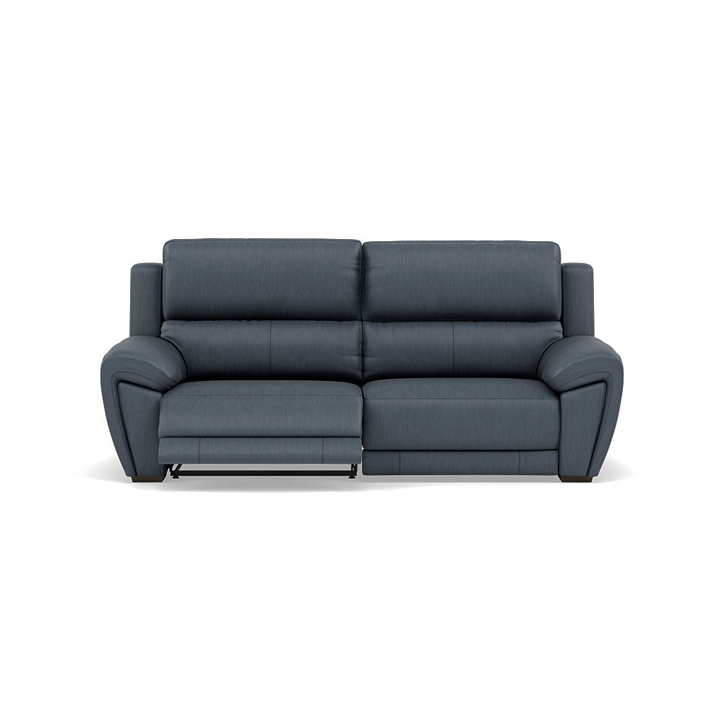 Echo 3 Seater Recliner Sofa - 2.5 Seater Sofa 2 Power Recliners Cat 25S - Power Recliner Power Footrest Headrest & USB Sofas Sterling Home 14 NCS-313E OCEAN BLUE