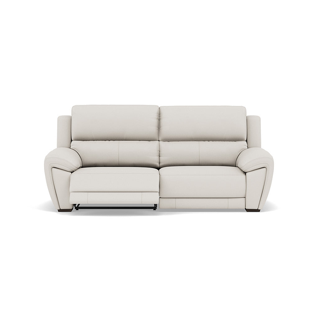 Echo 3 Seater Recliner Sofa - 2.5 Seater Sofa 2 Power Recliners Cat 25S - Power Recliner Power Footrest Headrest & USB Sofas Sterling Home 3 NCS-744D STAR WHITE