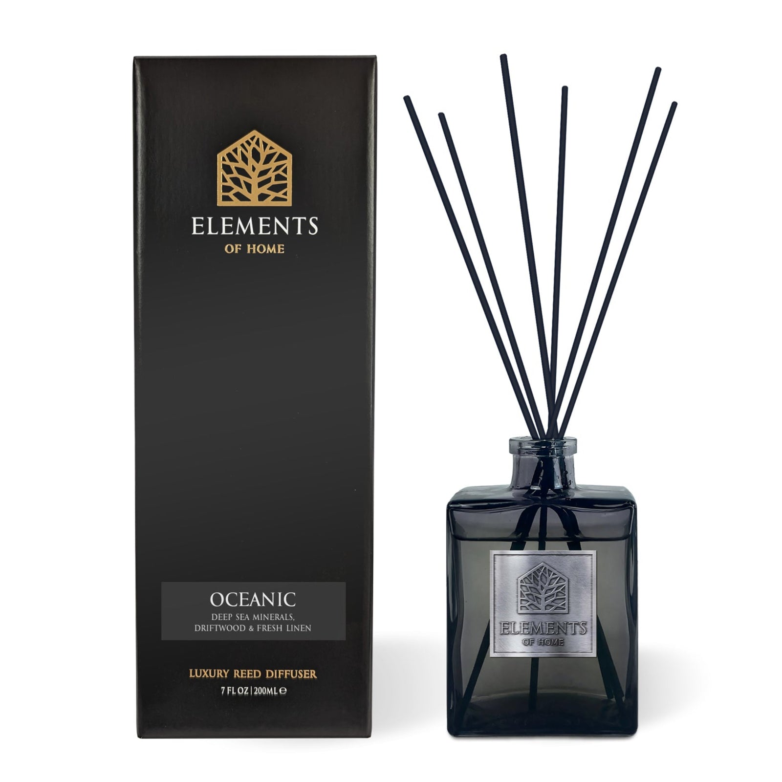 DISC Oceanic 500ml Premium Reed Diffuser Sterling Home 1