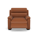 Eldon Recliner Armchair - Power Recliner Chair CAT20S - Power Recliner with USB Sterling Home 12 BXS-334E PECAN BROWN