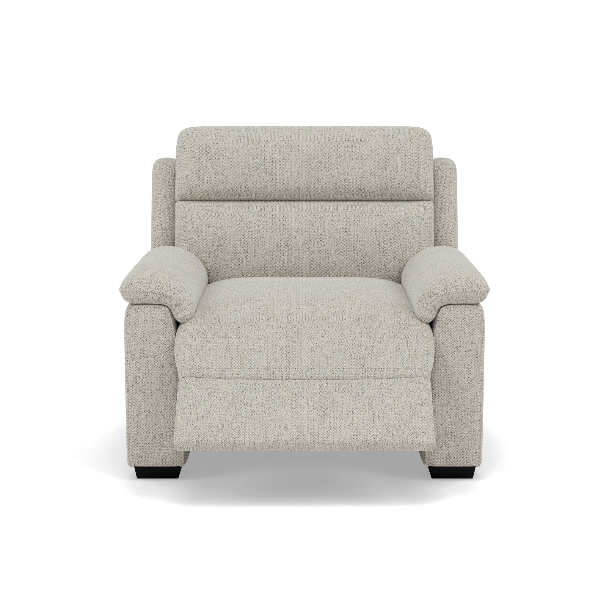 Eldon Recliner Armchair - Power Recliner Chair Fabric - Power Recliner with USB Sterling Home 1 FAB-MIL-104 OYSTER