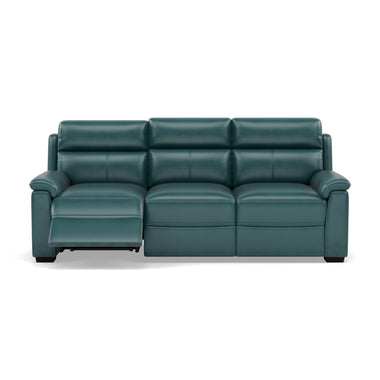 Eldon 3 Seater Power Recliner - 2.5 Seater Sofa 2 Power Recliners CAT20S - Power Recliner with USB 3 Seater Sofas Sterling Home 3 BVS-301E LAKE GREEN