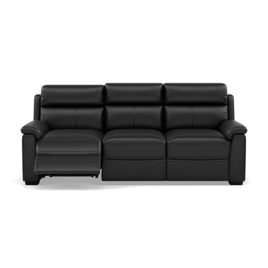 Eldon 3 Seater Power Recliner - 2.5 Seater Sofa 2 Power Recliners CAT20S - Power Recliner with USB 3 Seater Sofas Sterling Home 10 BXS-023C BLACK