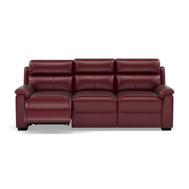 Eldon 3 Seater Power Recliner - 2.5 Seater Sofa 2 Power Recliners CAT20S - Power Recliner with USB 3 Seater Sofas Sterling Home 1 BVS-035C DEEP RED