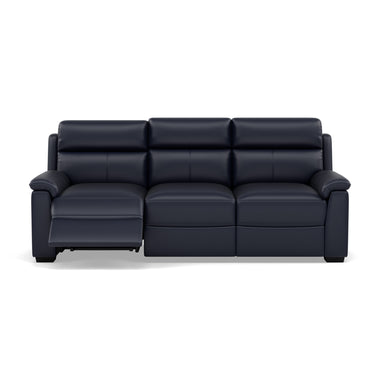 Eldon 3 Seater Power Recliner - 2.5 Seater Sofa 2 Power Recliners CAT20S - Power Recliner with USB 3 Seater Sofas Sterling Home 15 BXS-036C NAVY