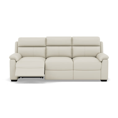 Eldon 3 Seater Power Recliner - 2.5 Seater Sofa 2 Power Recliners CAT20S - Power Recliner with USB 3 Seater Sofas Sterling Home 25 BXS-744D Star White