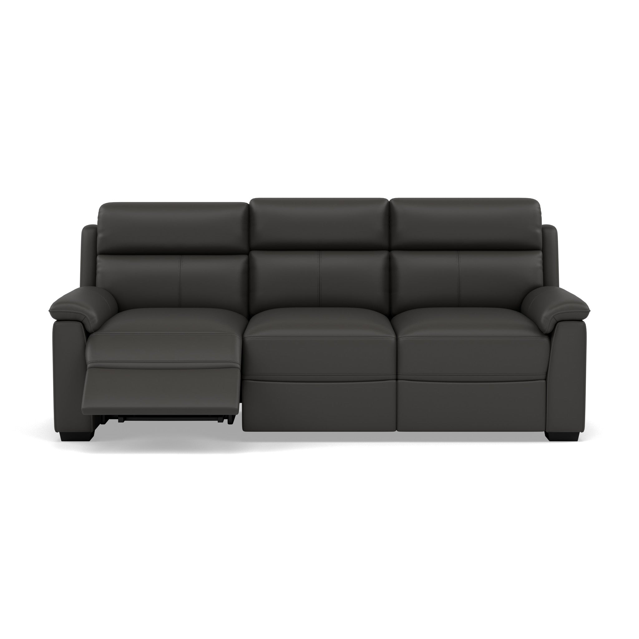 Eldon 3 Seater Power Recliner - 2.5 Seater Sofa 2 Power Recliners CAT20S - Power Recliner with USB 3 Seater Sofas Sterling Home 5 NWS-517E SHALE GREY